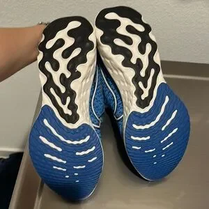 Nike | Shoes | Nike Vibrant Blue Mesh Sneakers | Poshmark